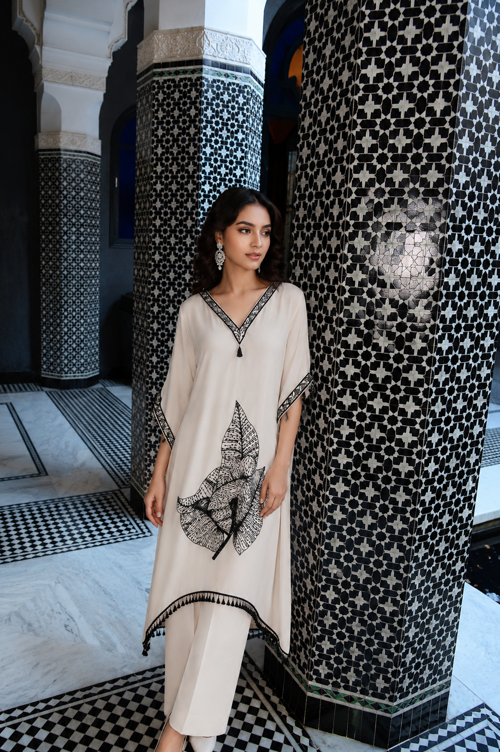 Mysa Noir Ethnic Co-ord Set