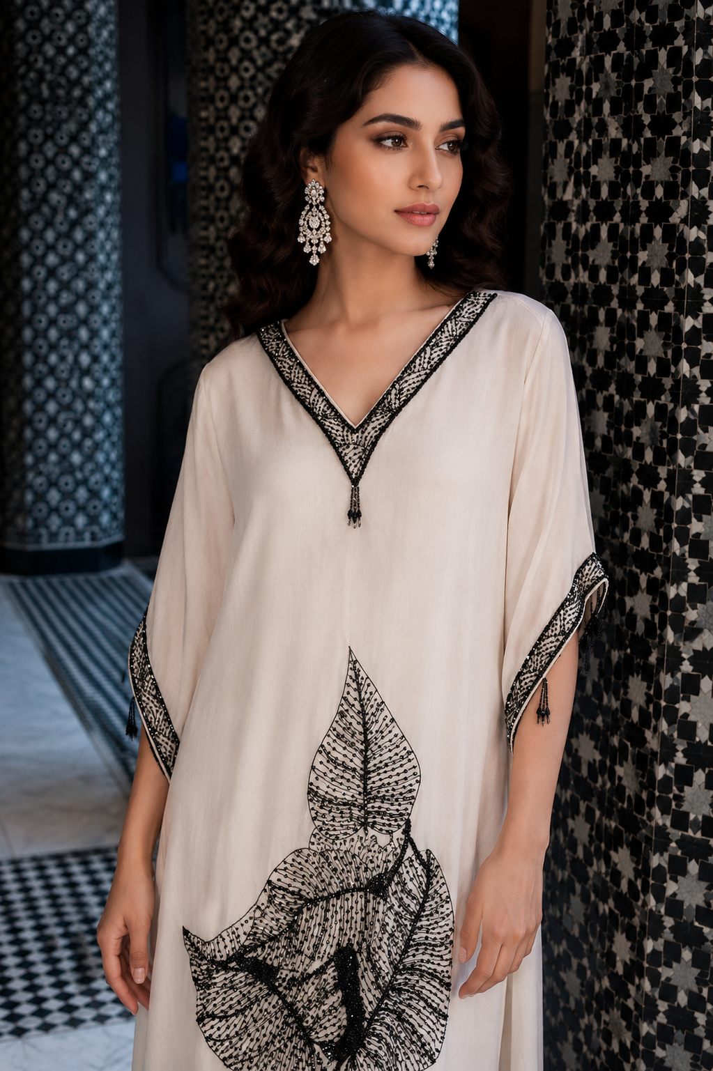 Mysa Noir Ethnic Co-ord Set