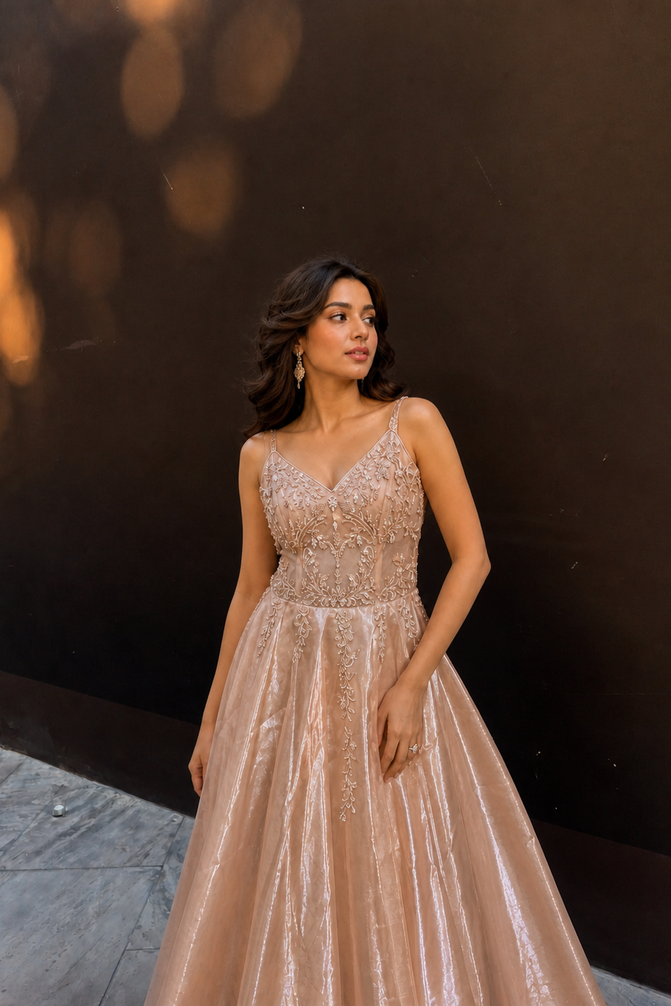Champane Radiance Gown