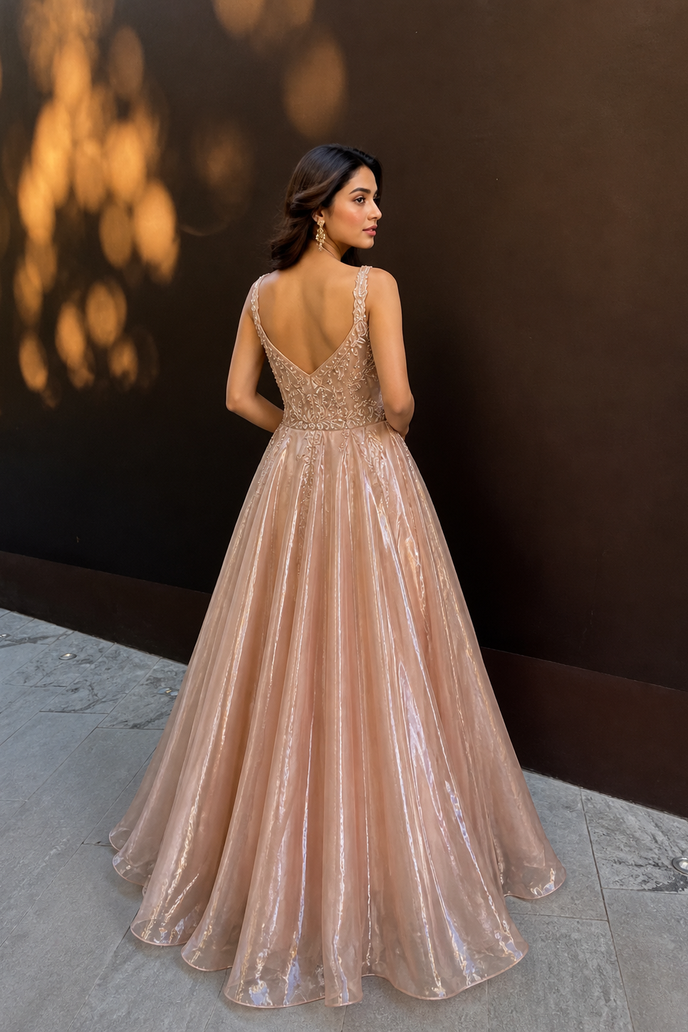 Champane Radiance Gown