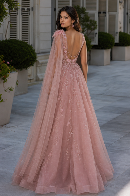 Ethereal Gown in Pink