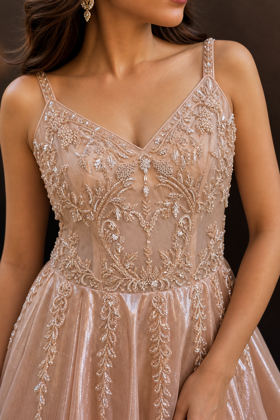 Champane Radiance Gown